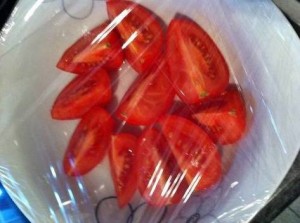 salsa tomate microondas 