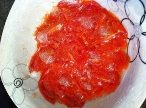 salsa tomate microondas cocida