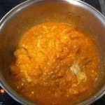 sopa de ajo terminada